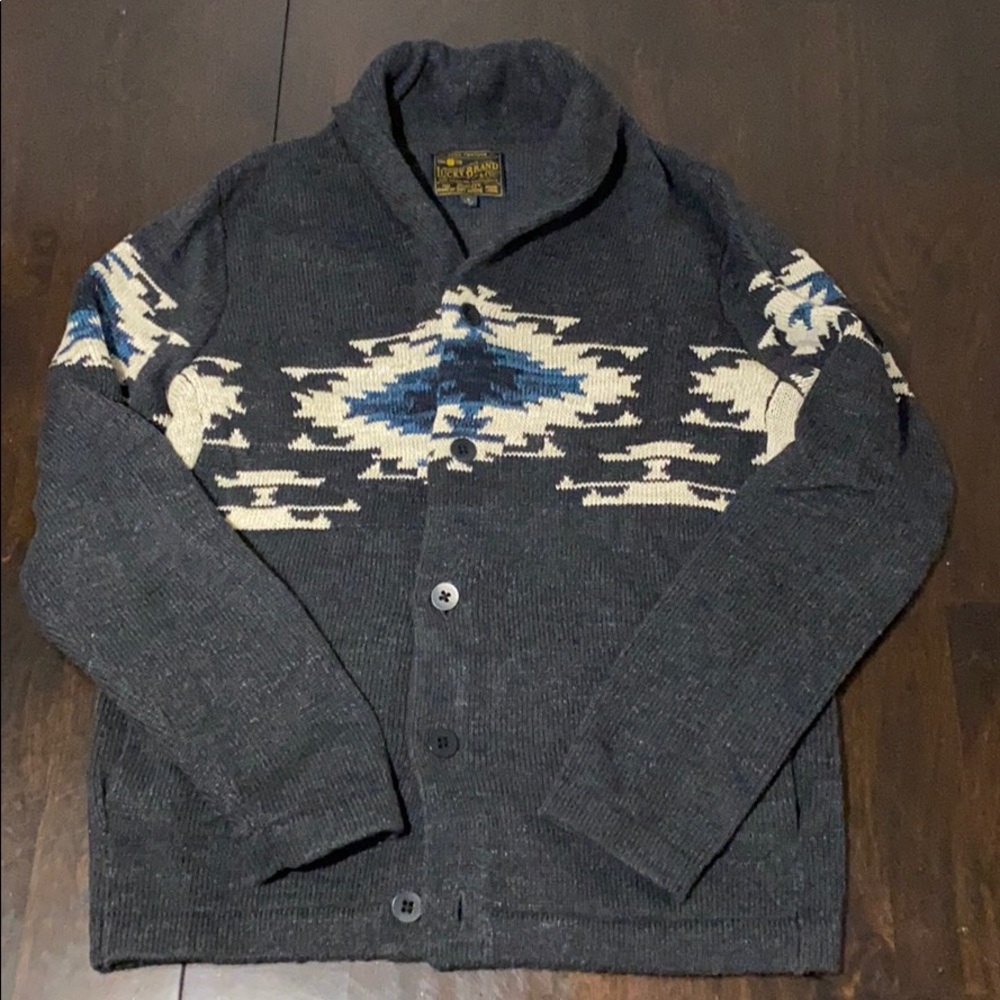 Lucky Brand Men’s Cardigan sweater - size S